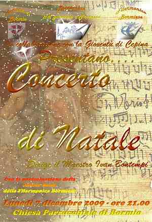 Concerto di Natale della Filarmonica Bormiese